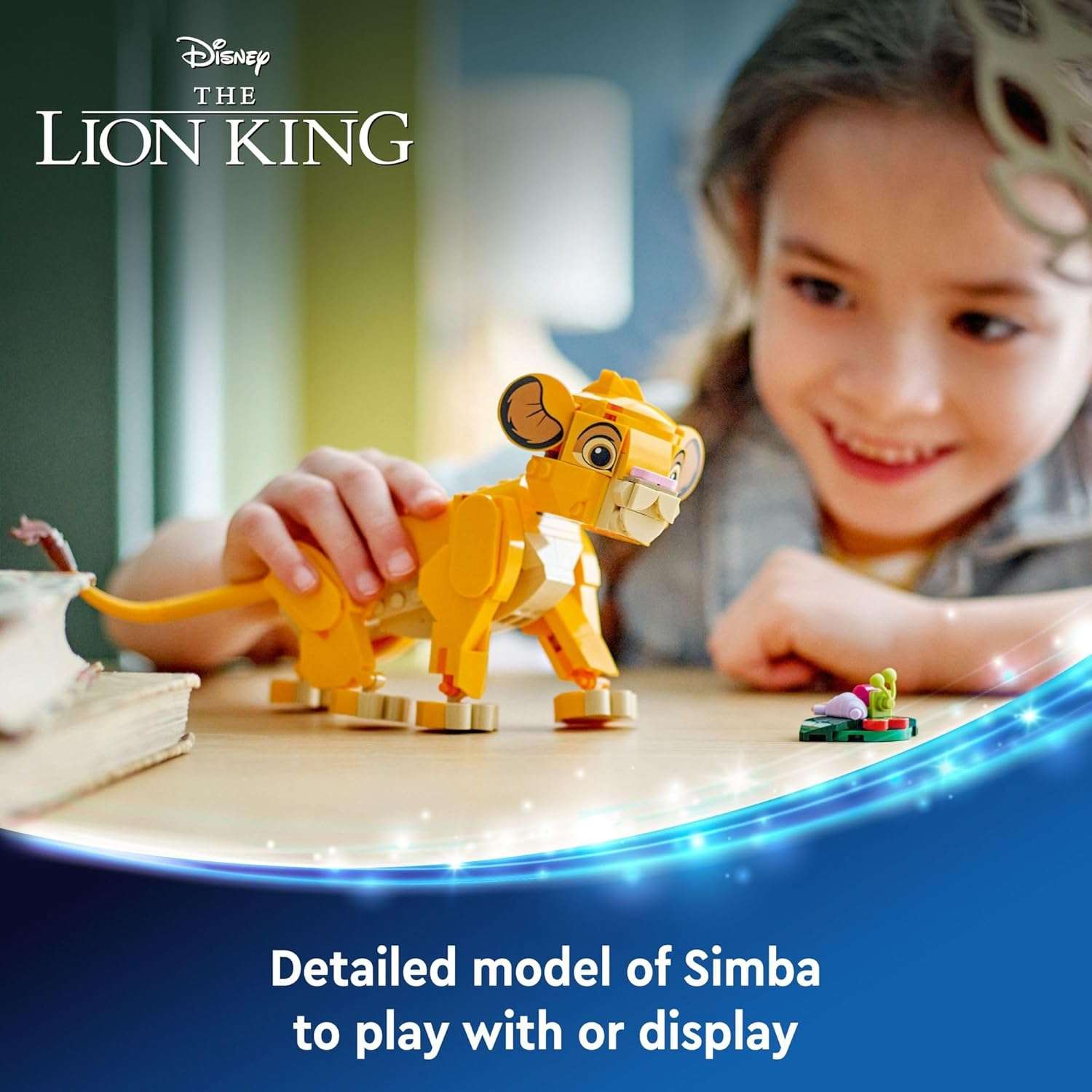 LEGO Disney Simba The Lion King Cub Building Toy - Image 3