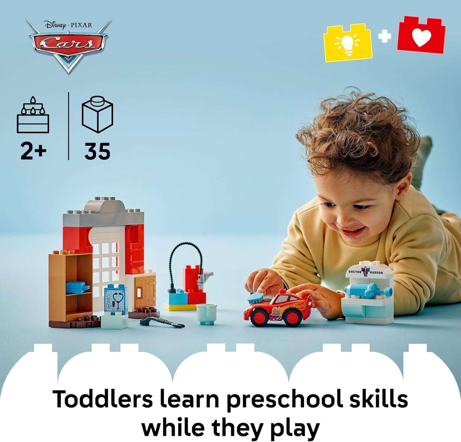 LEGO DUPLO Disney and Pixar Cars McQueen’s Visit to Doc’s Garage - Image 3