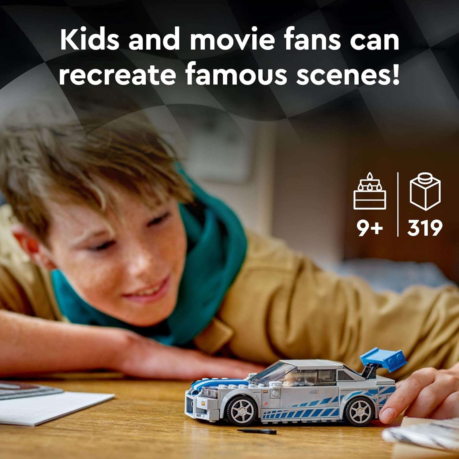 LEGO Speed Champions 2 Fast 2 Furious Nissan Skyline GT-R (R34) - Image 4