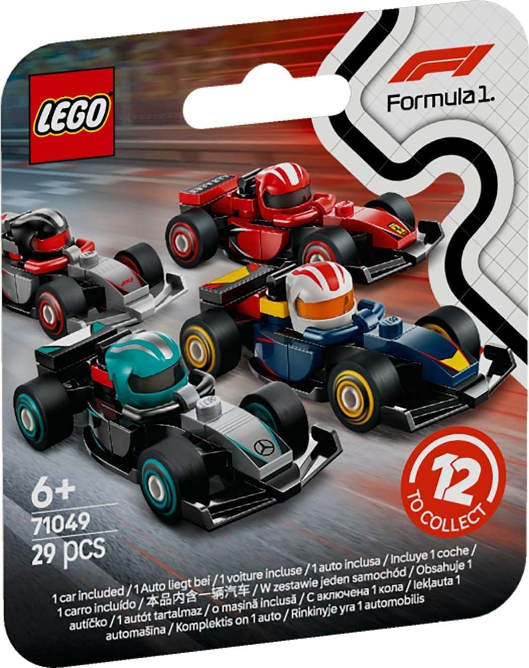 LEGO F1 Collectible Race Cars Random Set of 1 Race Car - Image 4
