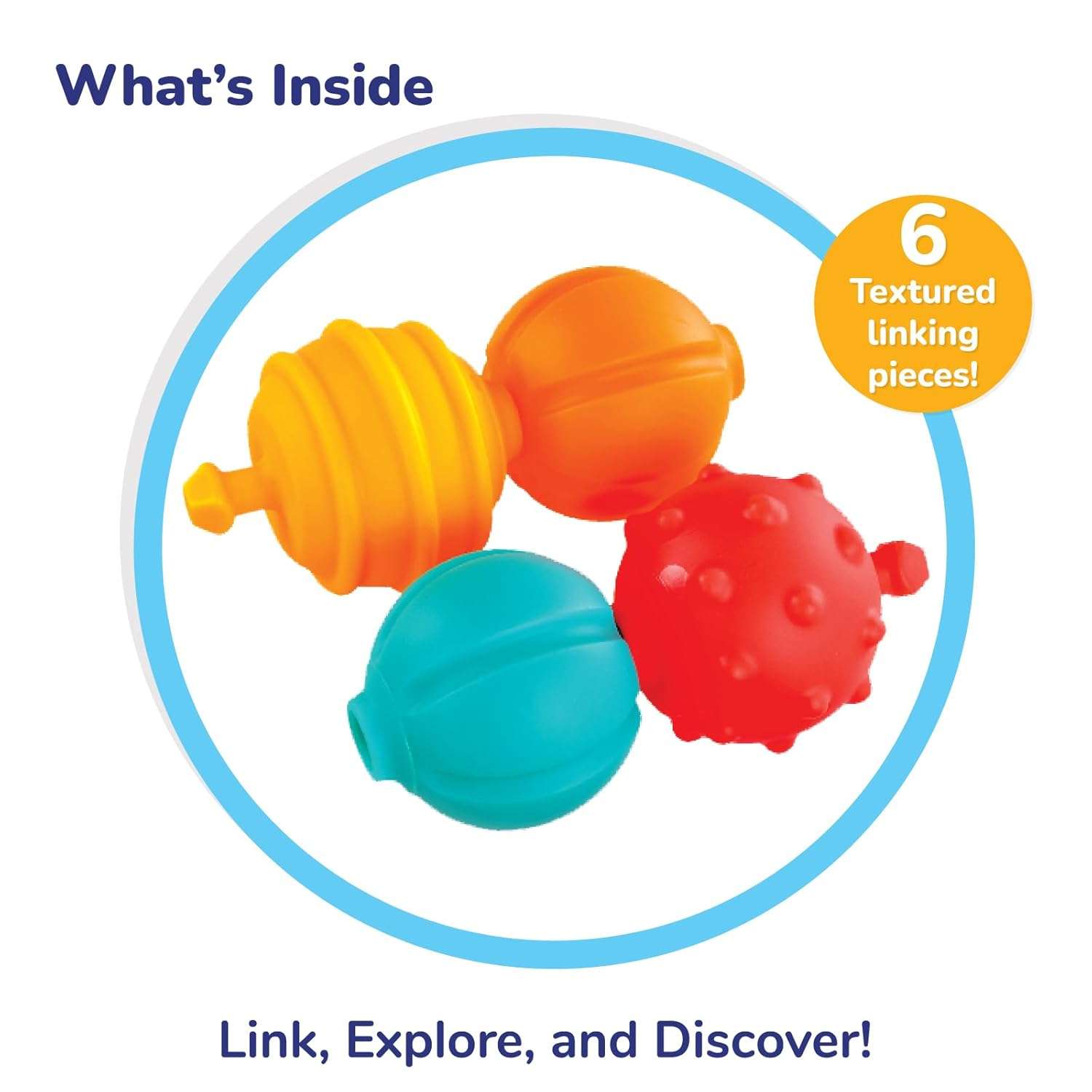 Funskool Giggles - Link Along Caterpillar - Image 4