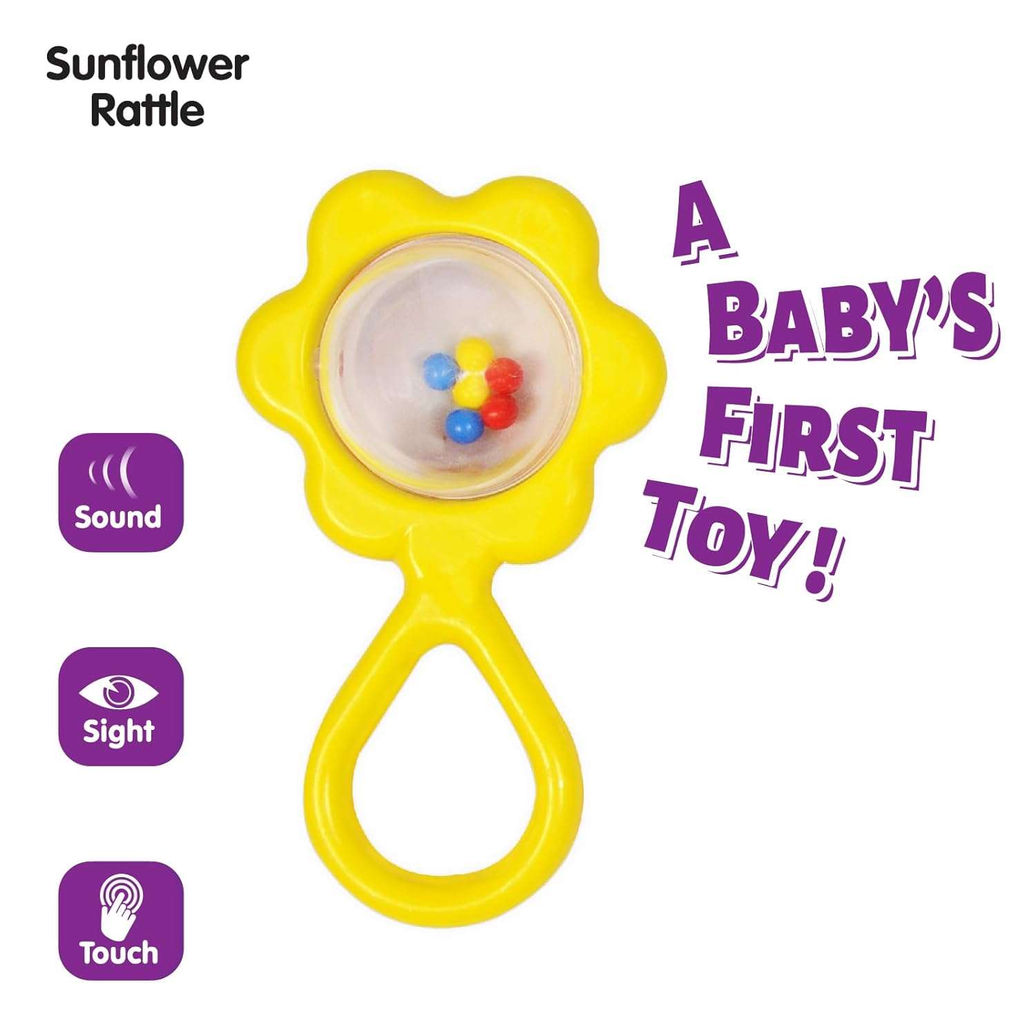 Funskool Giggles - Sunflower Rattle - Image 4