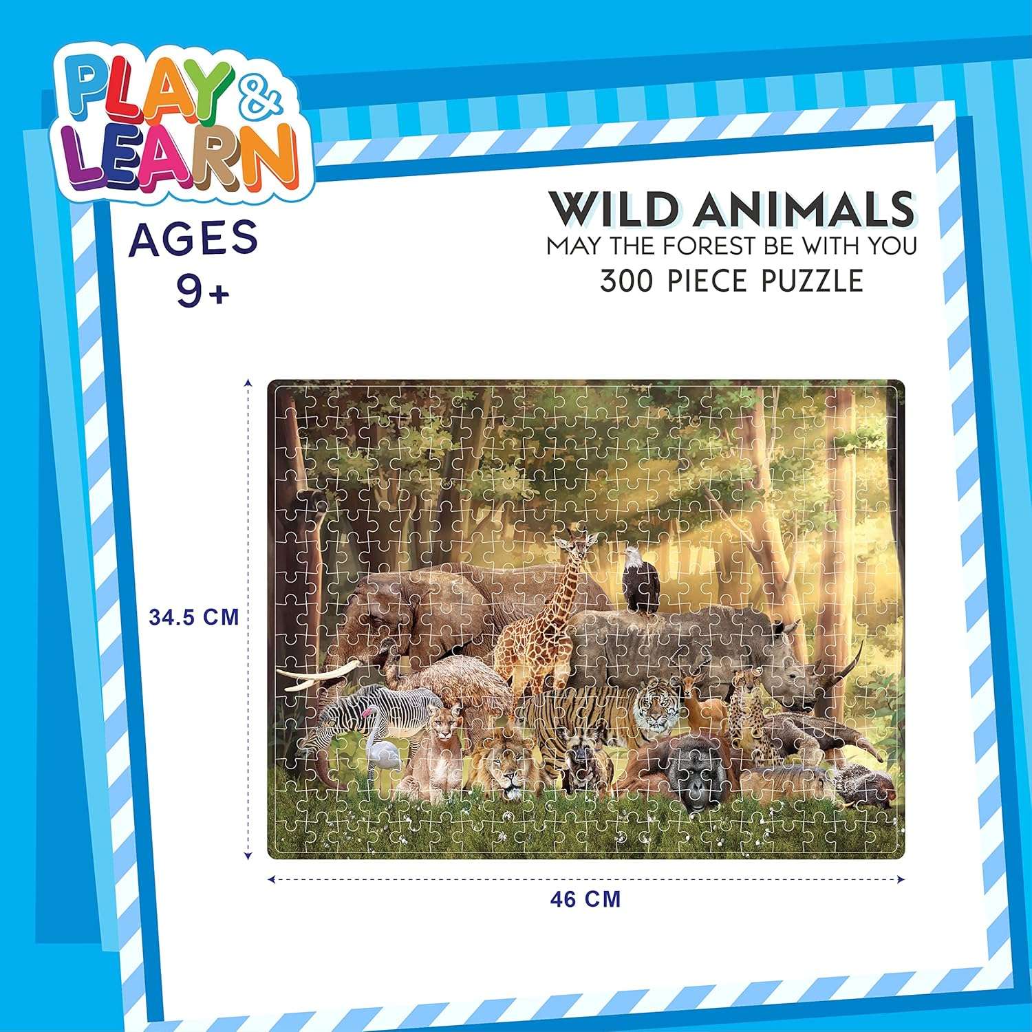 Funskool - Wild Animals Puzzle - Image 5