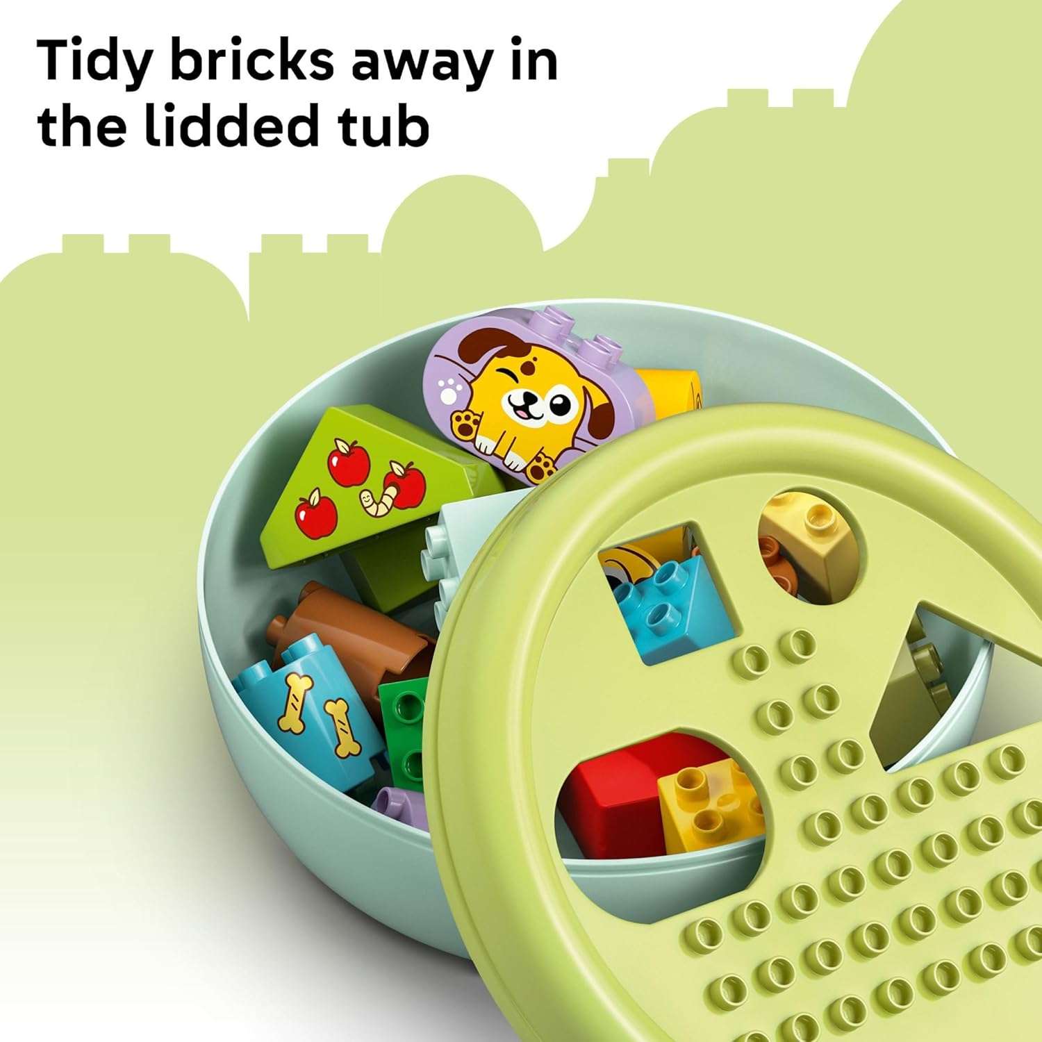 LEGO DUPLO My First Shape Sorter - Puppy House Sensory Toy - Image 6