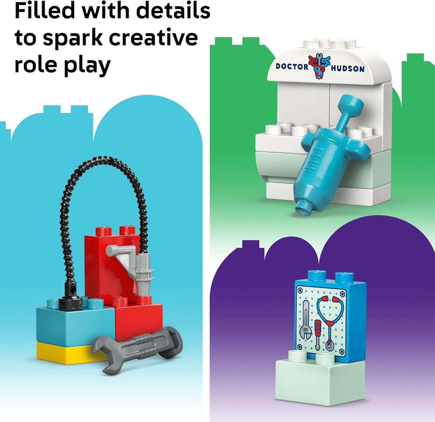 LEGO DUPLO Disney and Pixar Cars McQueen’s Visit to Doc’s Garage - Image 6