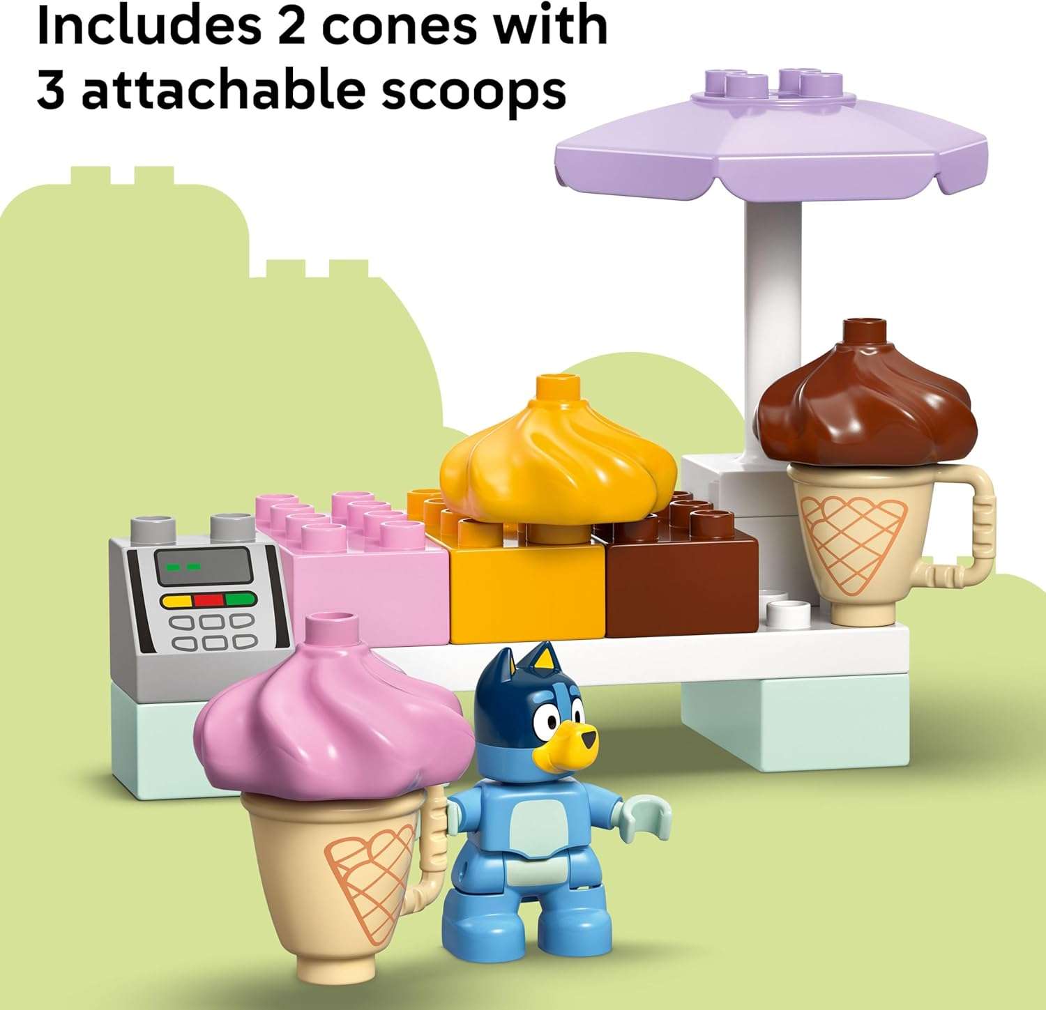 LEGO DUPLO Bluey Ice Cream Trip with Bluey - Image 6