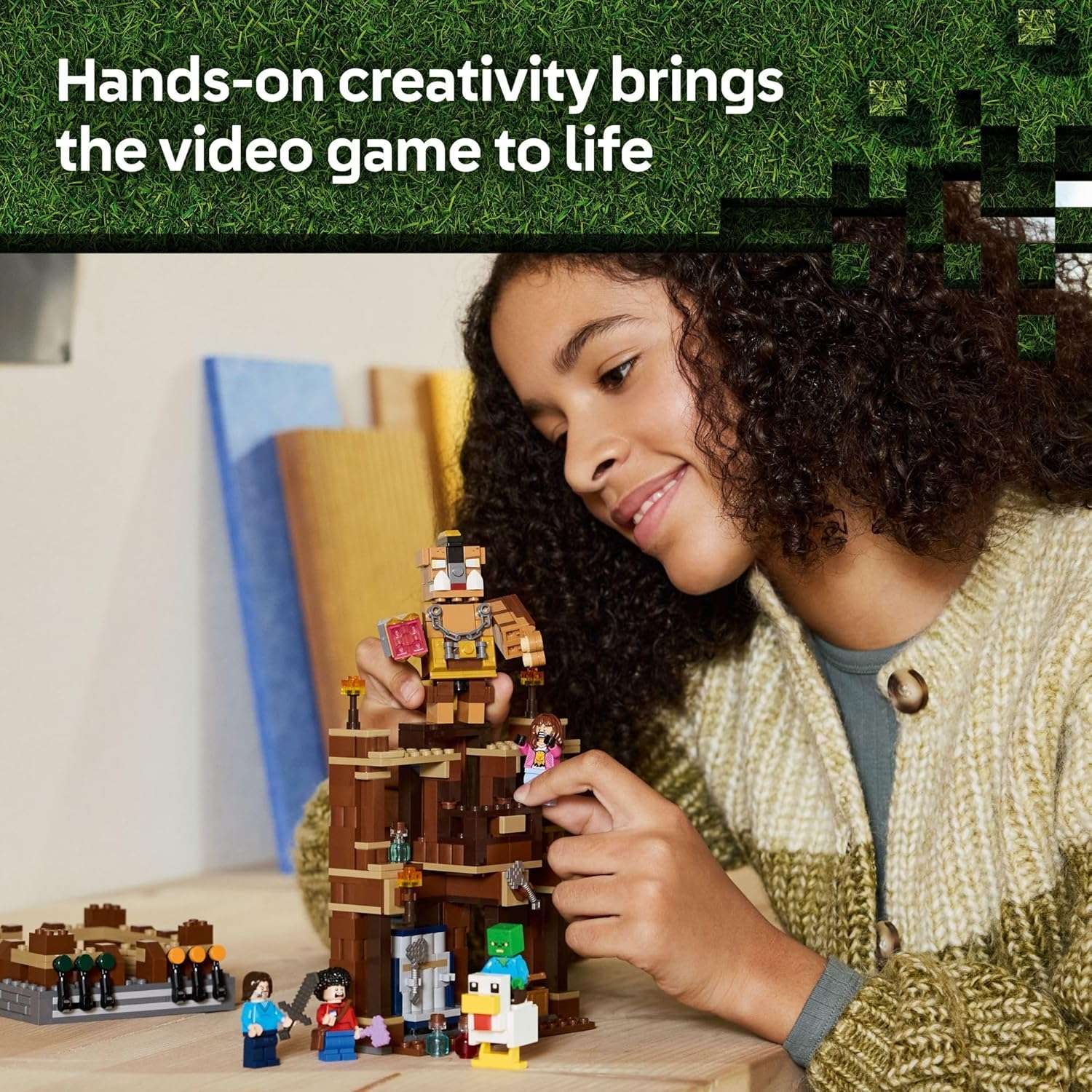 LEGO Minecraft Woodland Mansion Fighting Ring - Image 6