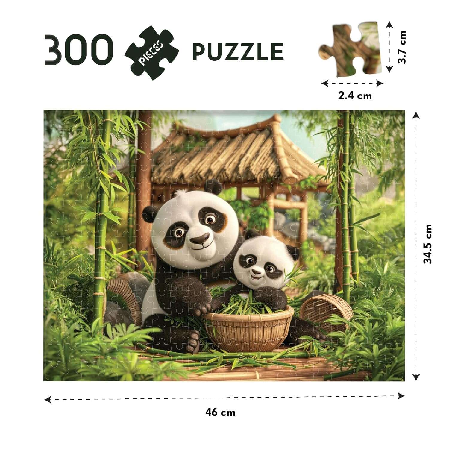 Funskool - Play & Learn Panda Puzzle - Image 6