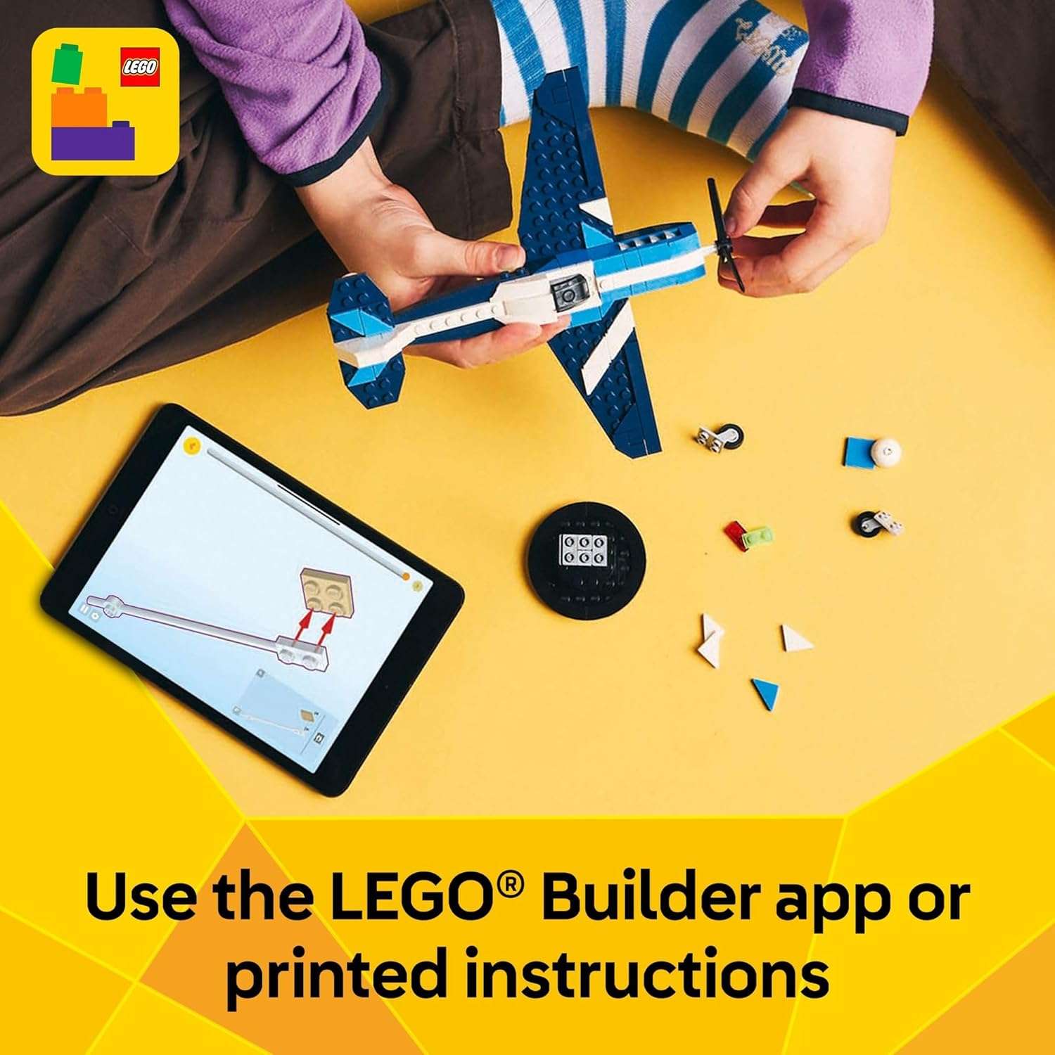 LEGO Creator 3 in 1 Aircraft Race Plane Toy - Image 7