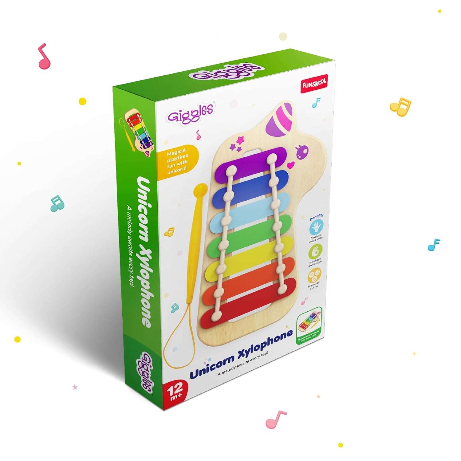 Funskool Giggles - Unicorn Xylophone - Image 6