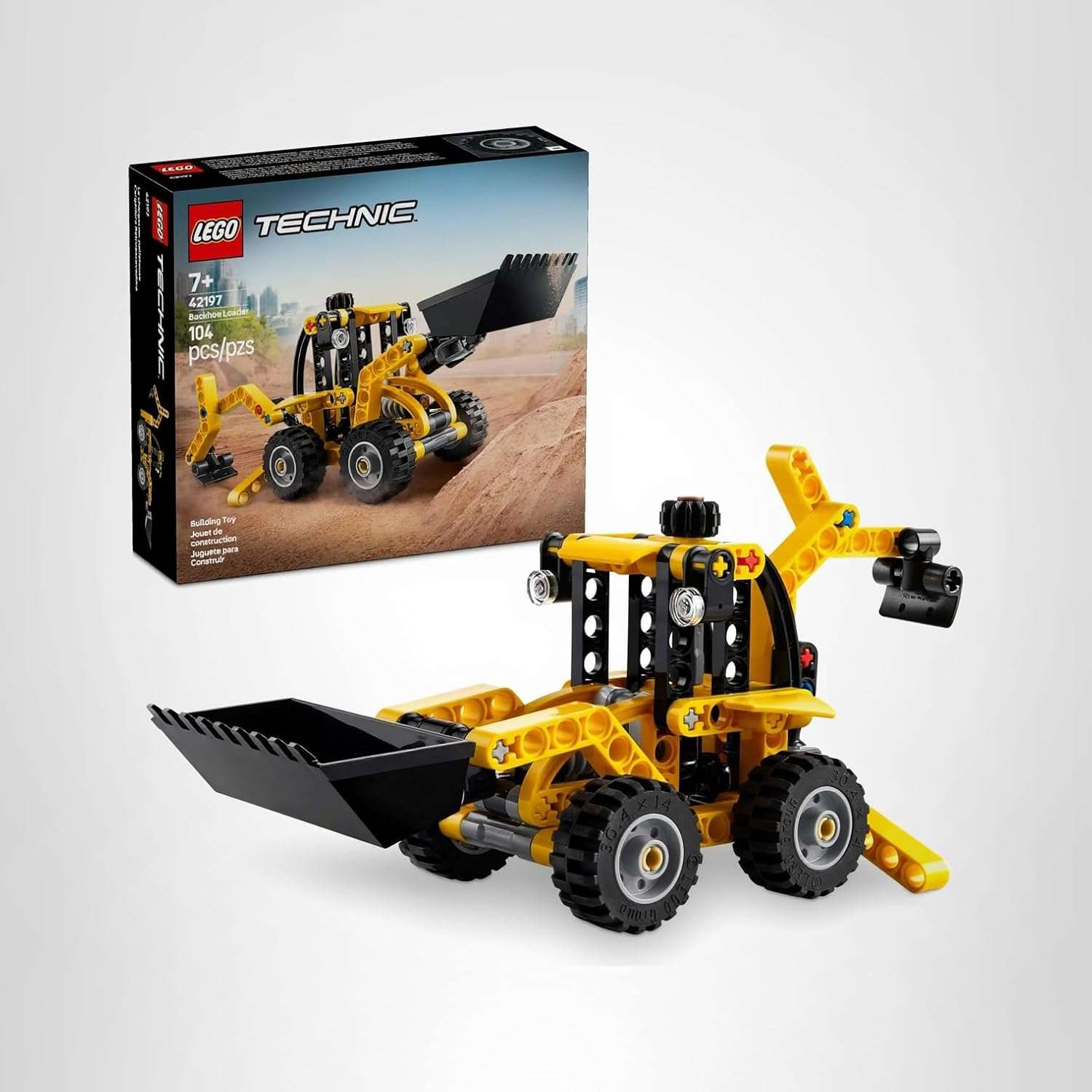 LEGO Technic Backhoe Loader Construction Toy - Image 8