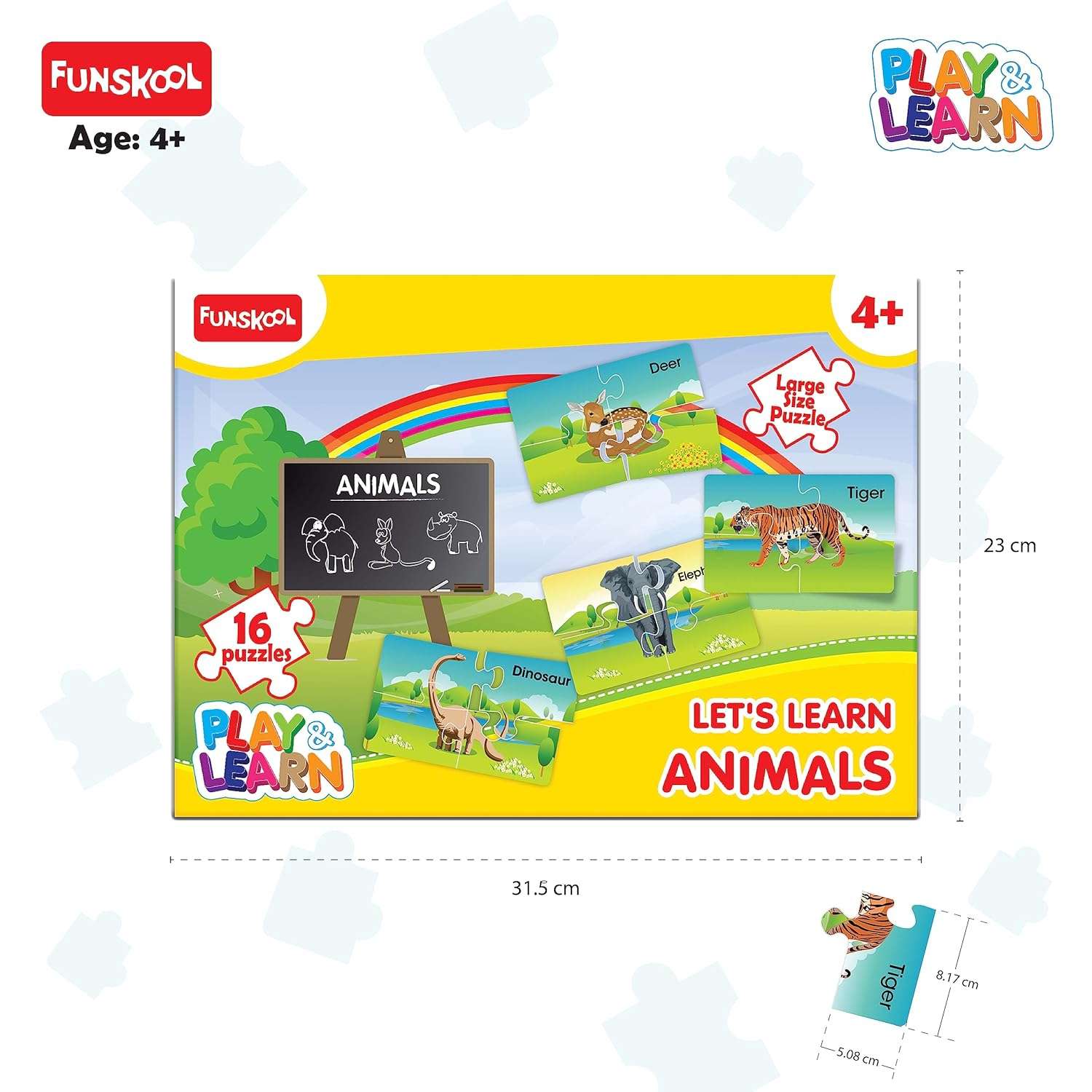 Funskool - Play & Learn - Animals - Image 7