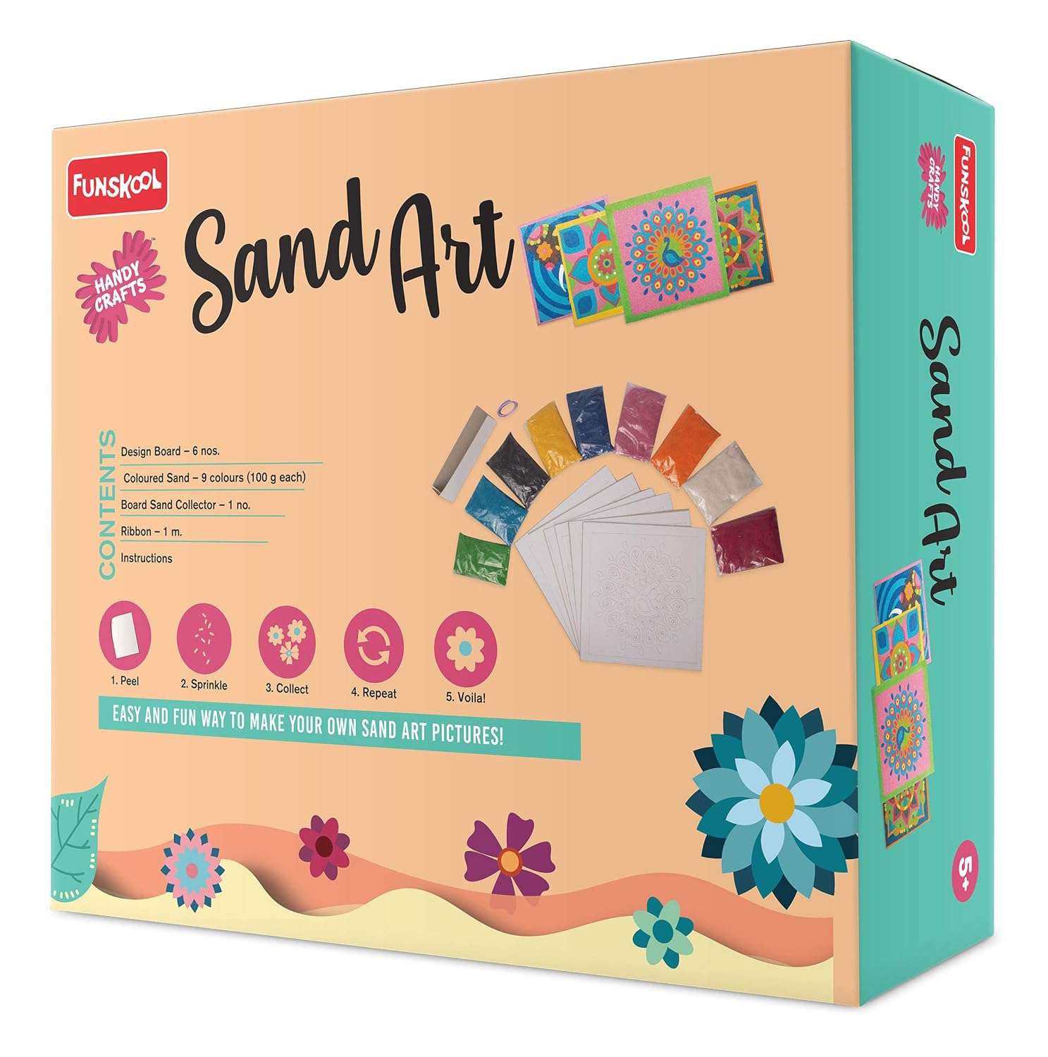 Funskool Handycrafts - Sand Art Kit - Image 8