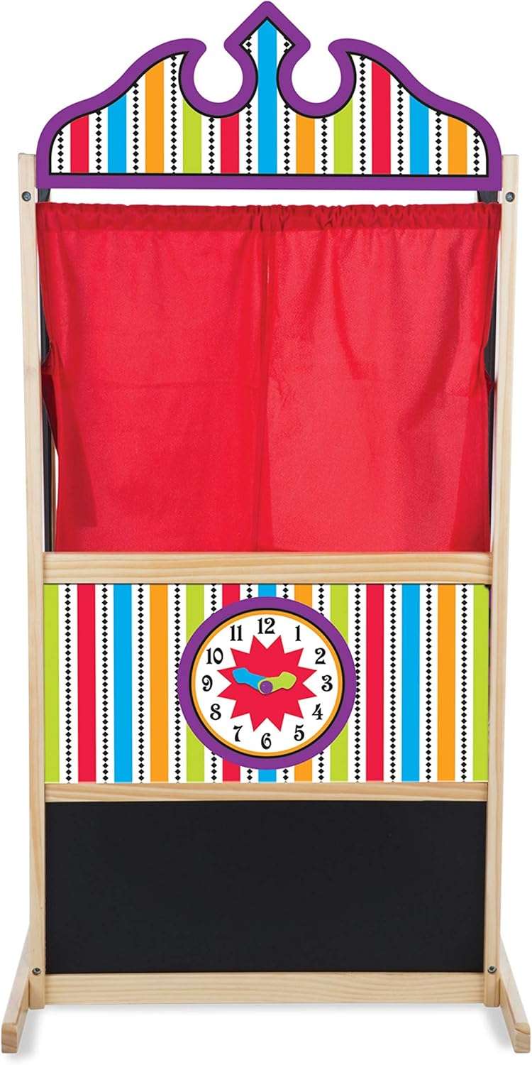 Melissa & Doug Deluxe Puppet Theater - Image 2