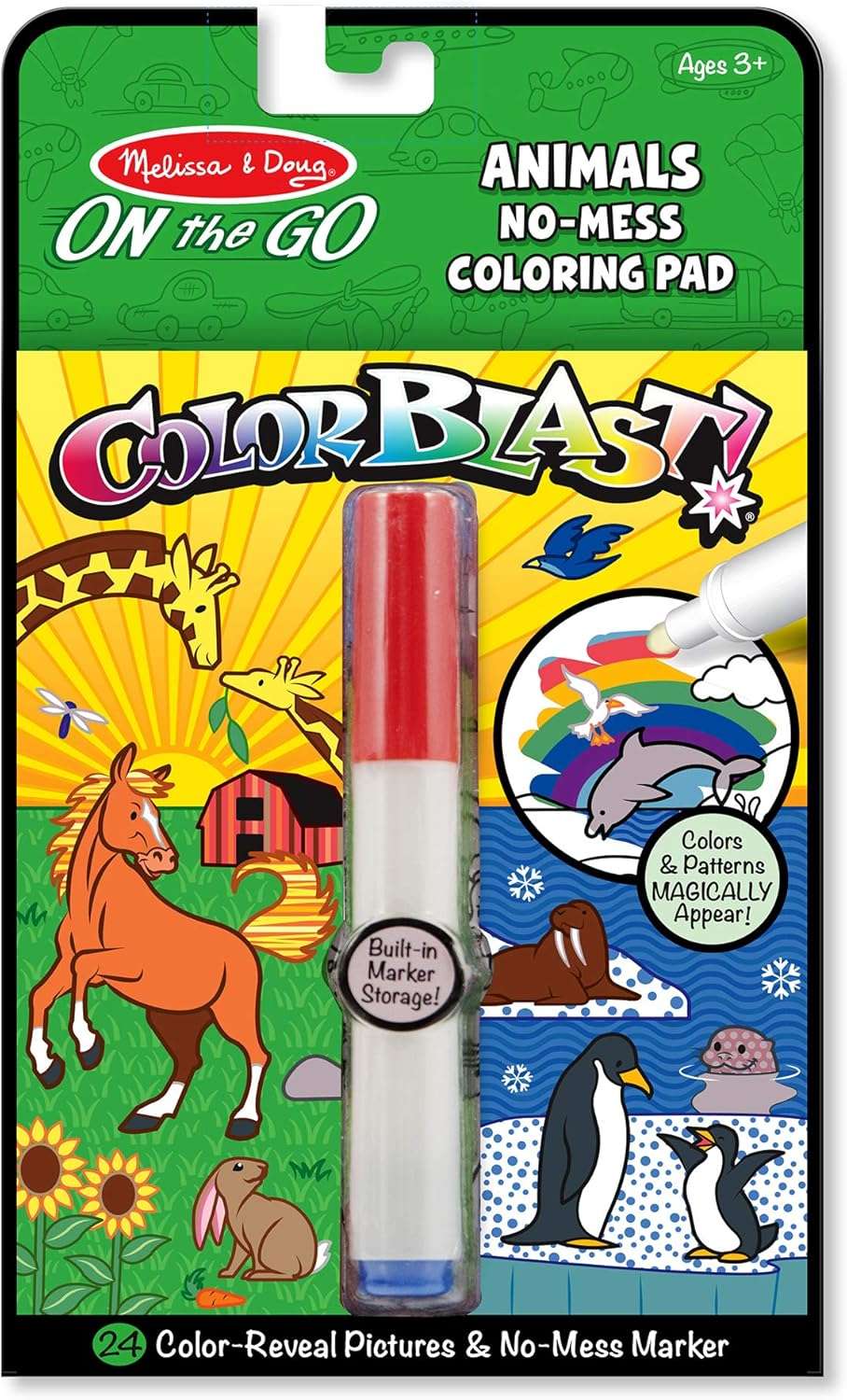 Melissa & Doug - On The Go - Color Blast - Animals - Image 3