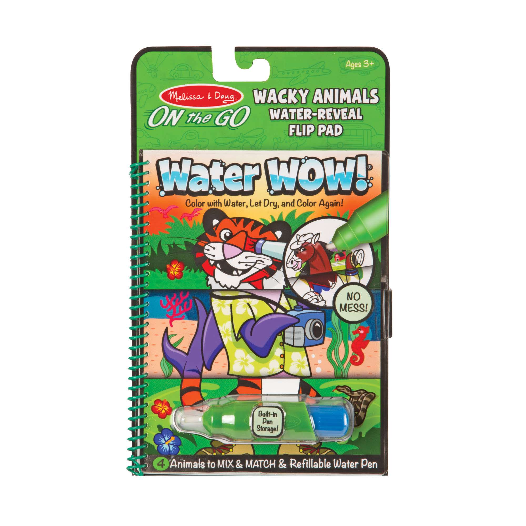 Melissa & Doug - On The Go - Water Wow - Wacky Animals - Image 9