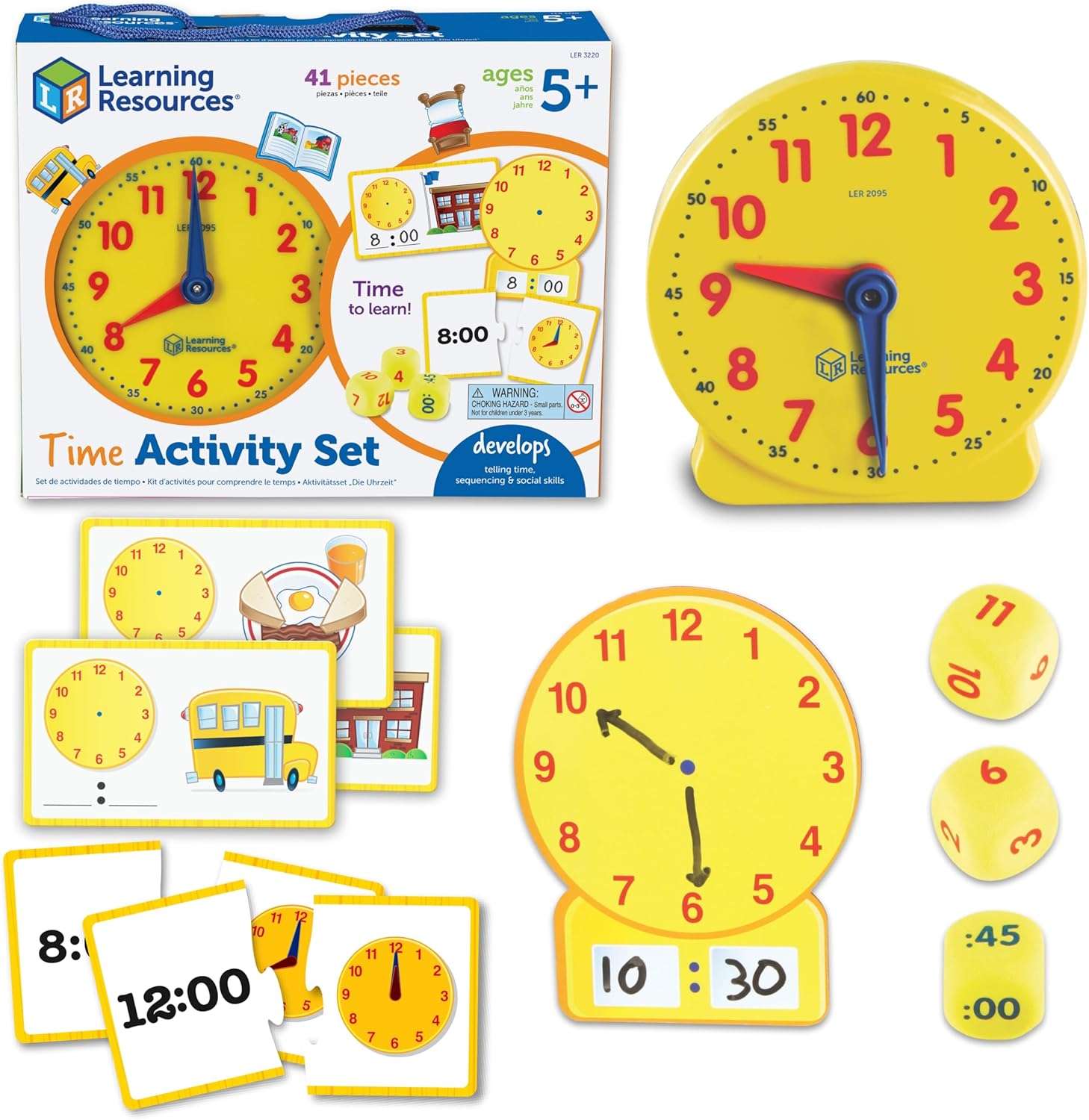 Learning Resources - Time Activity Set - Image 2
