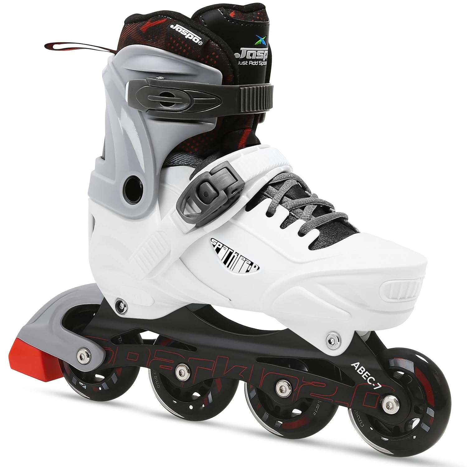 JASPO Sparkle 2.0 Adjustable Inline Roller Skates for Kids & Youth – Small/Medium/Large - Image 2