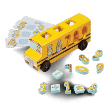 Melissa & Doug - Number Matching Math Bus