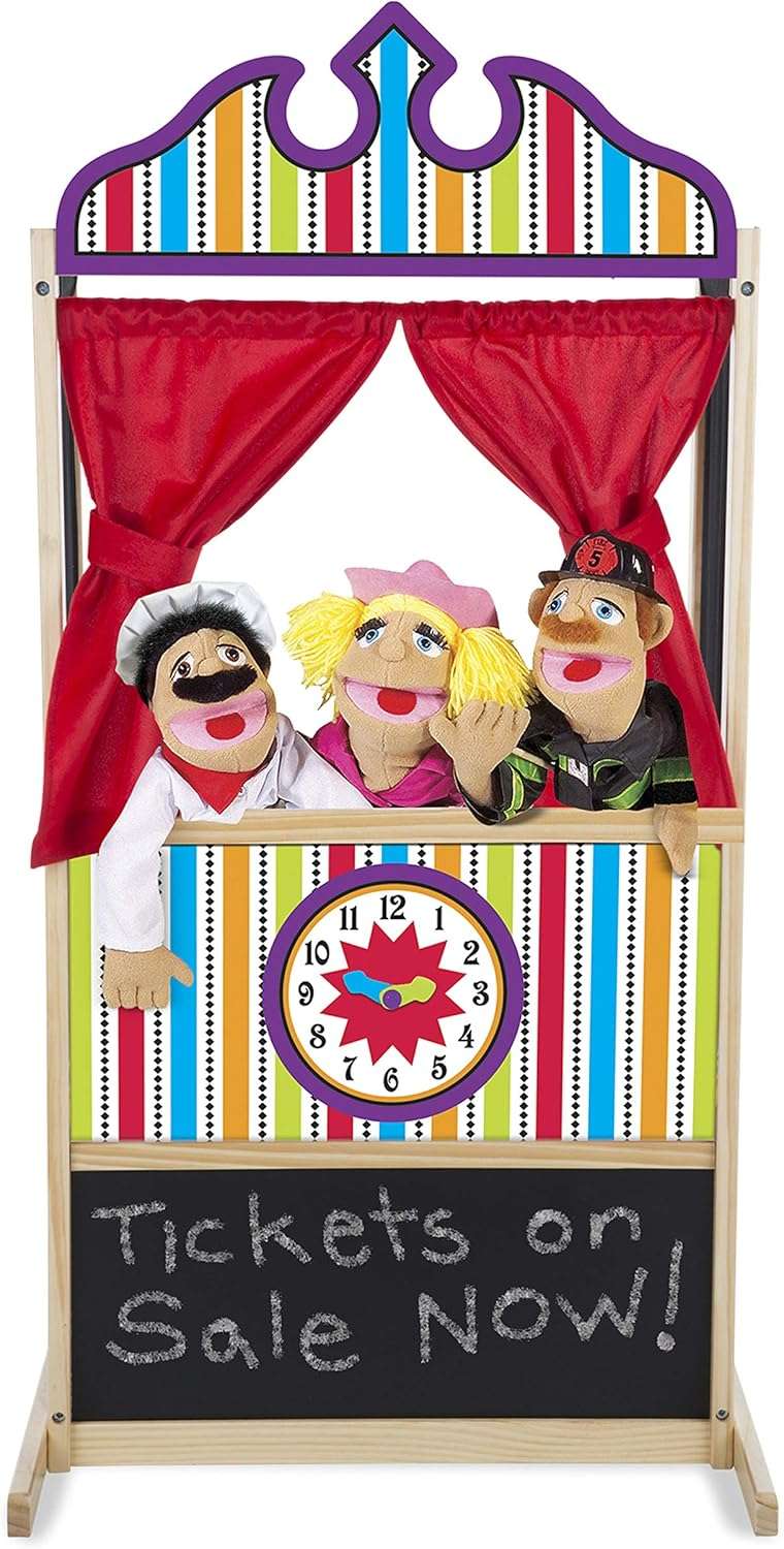 Melissa & Doug Deluxe Puppet Theater - Image 4