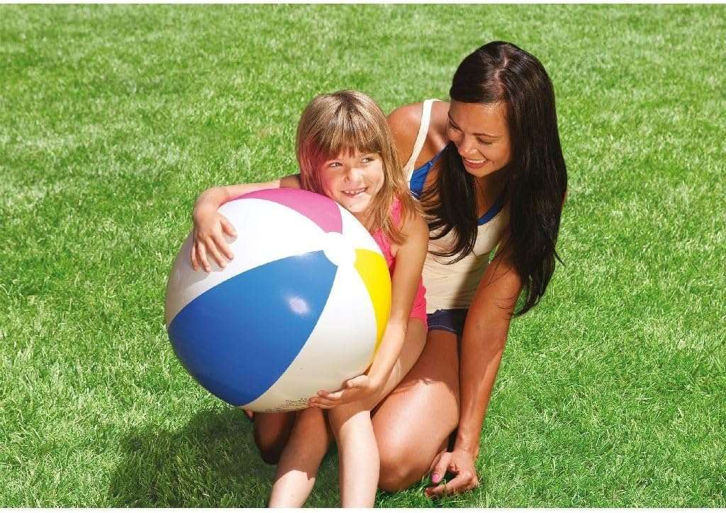 Intex - Glossy Inflatable Beach Ball - 24 Inch - Image 5