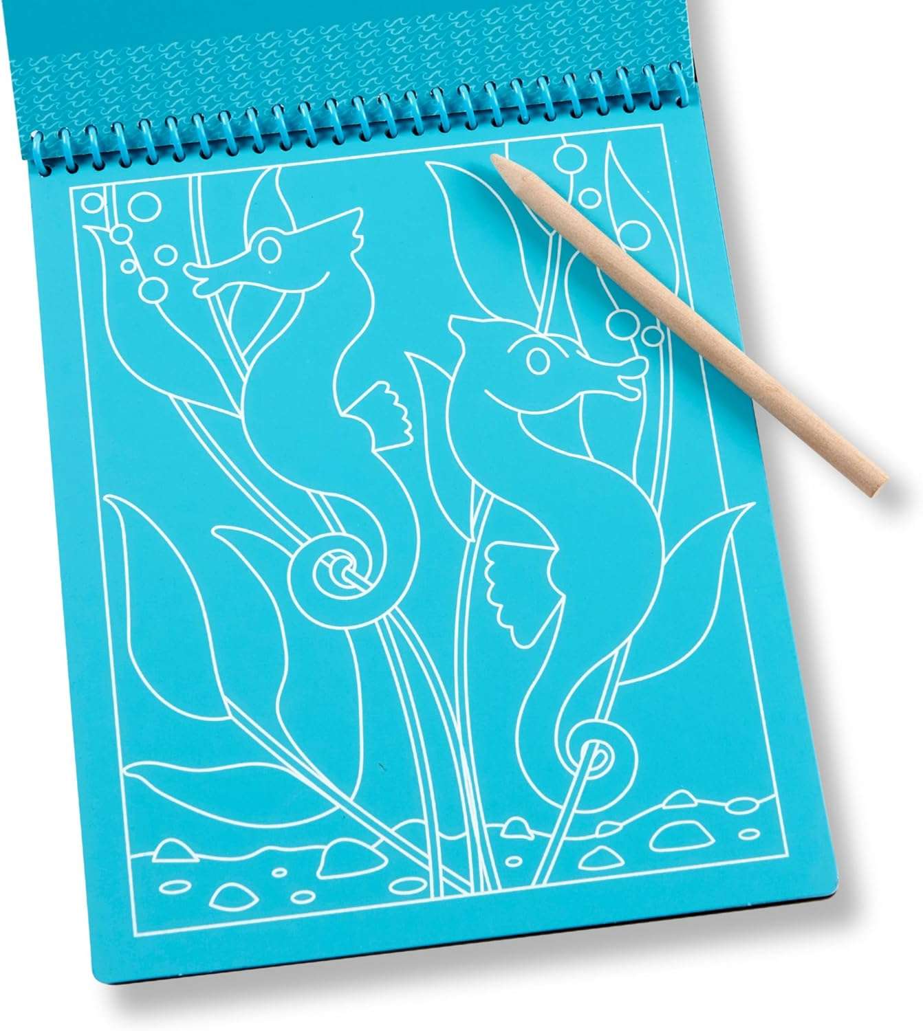 Melissa & Doug - On The Go - Scratch Art - Sea Life - Image 7