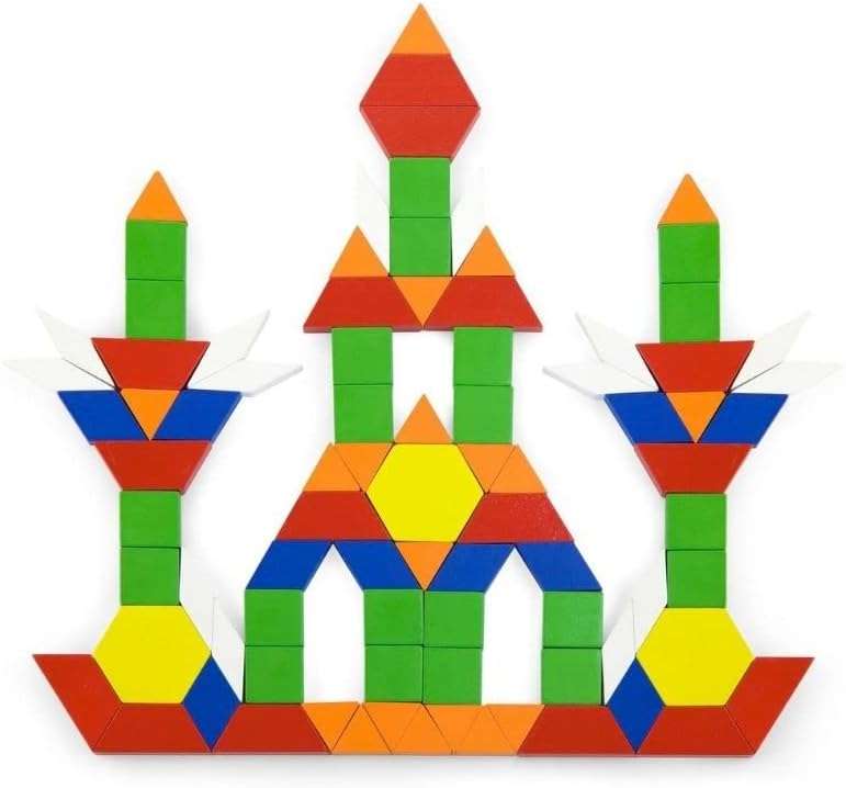 Viga - 250 Wooden Pattern Blocks - Image 7