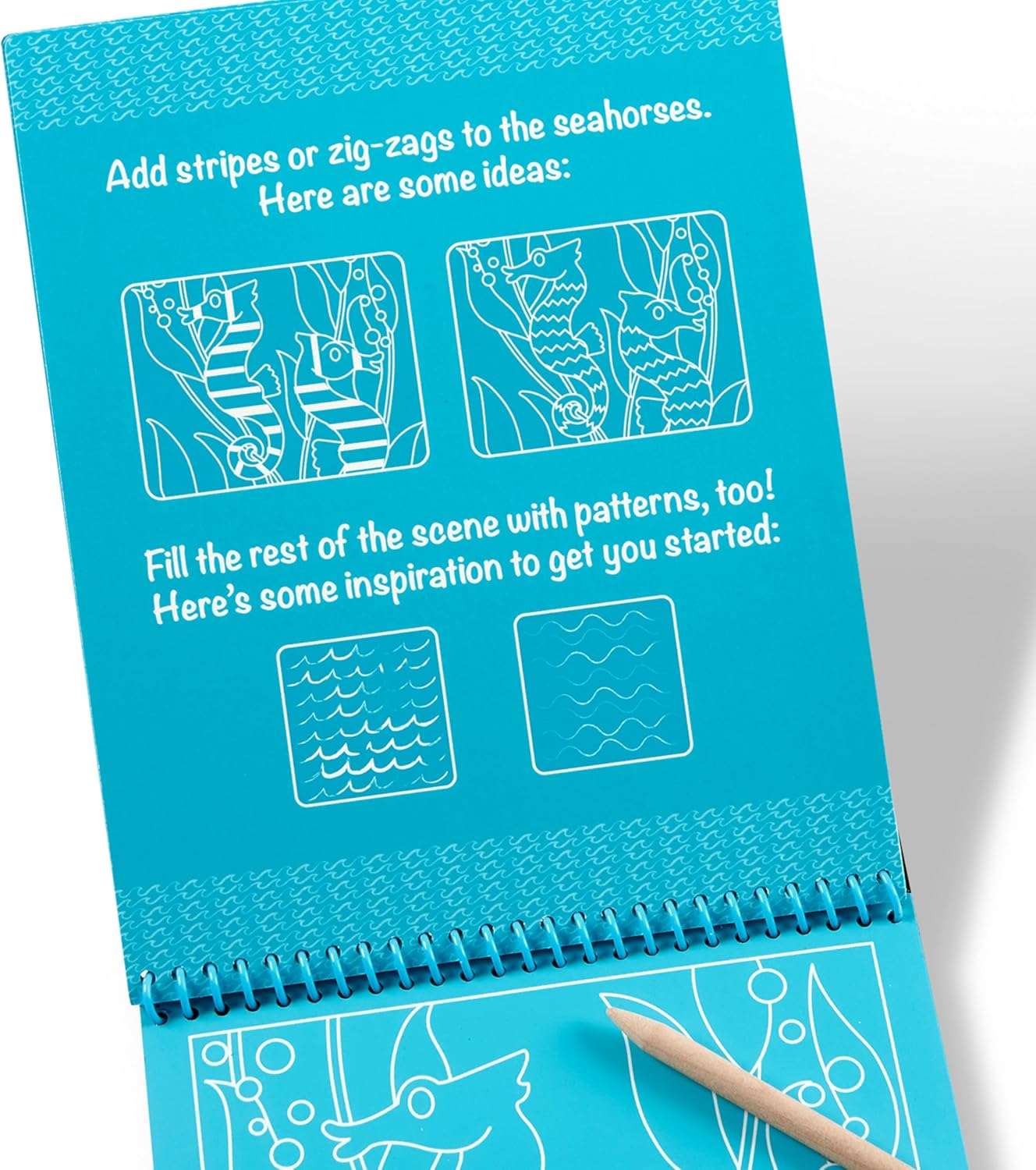 Melissa & Doug - On The Go - Scratch Art - Sea Life - Image 9