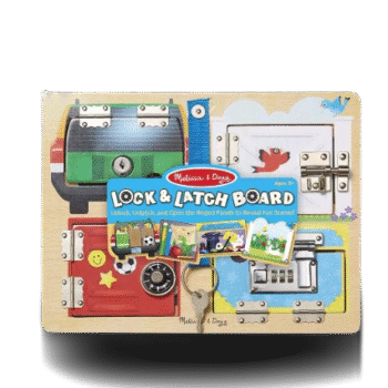 Melissa & Doug - Lock & Latch Board