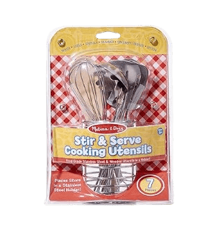 Melissa & Doug - Stir & Serve Cooking Utensils
