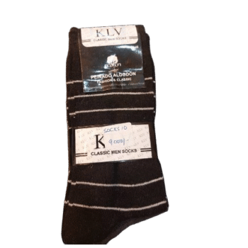 KLV - Pair of 3 Soft Cotton Socks For Men
