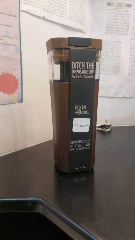 Kafe in the Box - Designer Travel Mug 12oz - Image 2