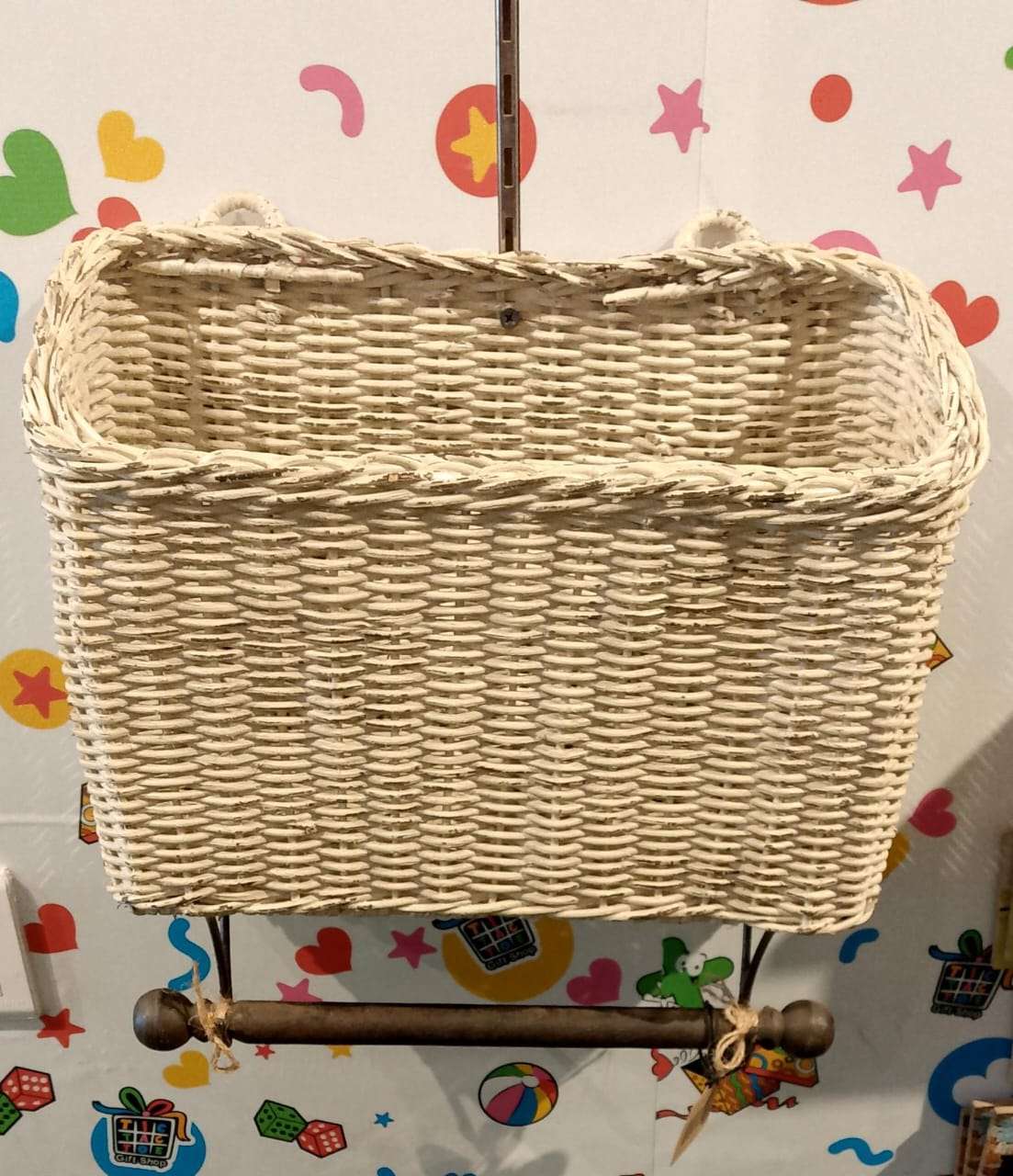 Creative Co-Op - Book Shelf & Toilet Paper Holder - Image 2