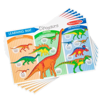 Melissa & Doug - Learning Mat - Dinosaurs