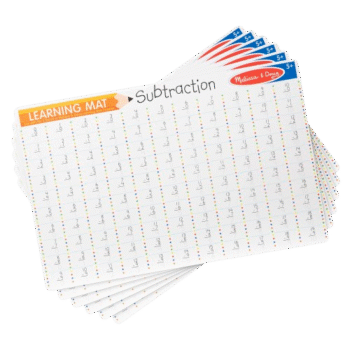 Melissa & Doug - Learning Mat - Subtraction