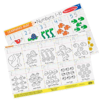 Melissa & Doug - Learning Mat - Numbers 1-10