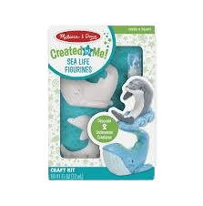 Melissa & Doug - Decorate-Your-Own Sea Life Figurines
