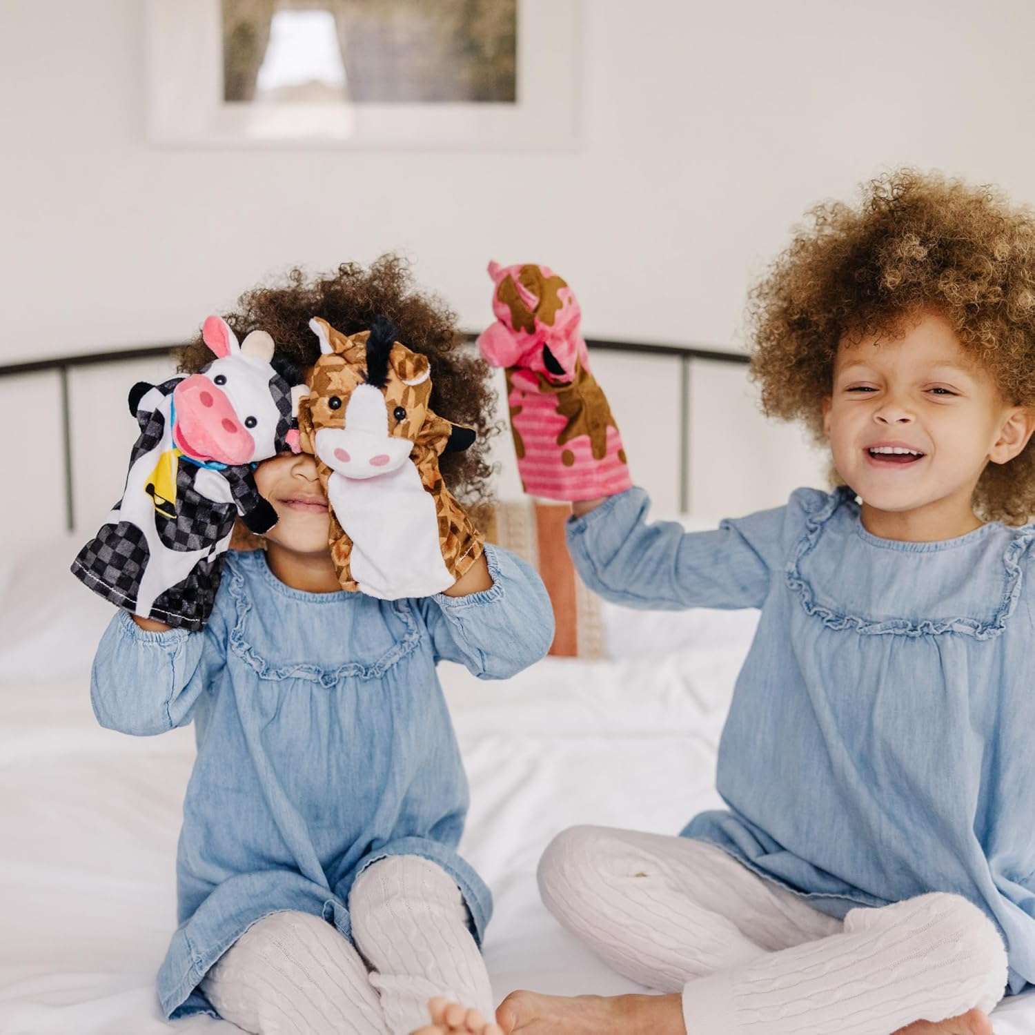 Melissa & Doug - Farm Friends Hand Puppets (Set of 4) - Image 4