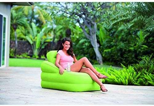 Intex - Accent Chair With Cup Holder - Green - Image 3