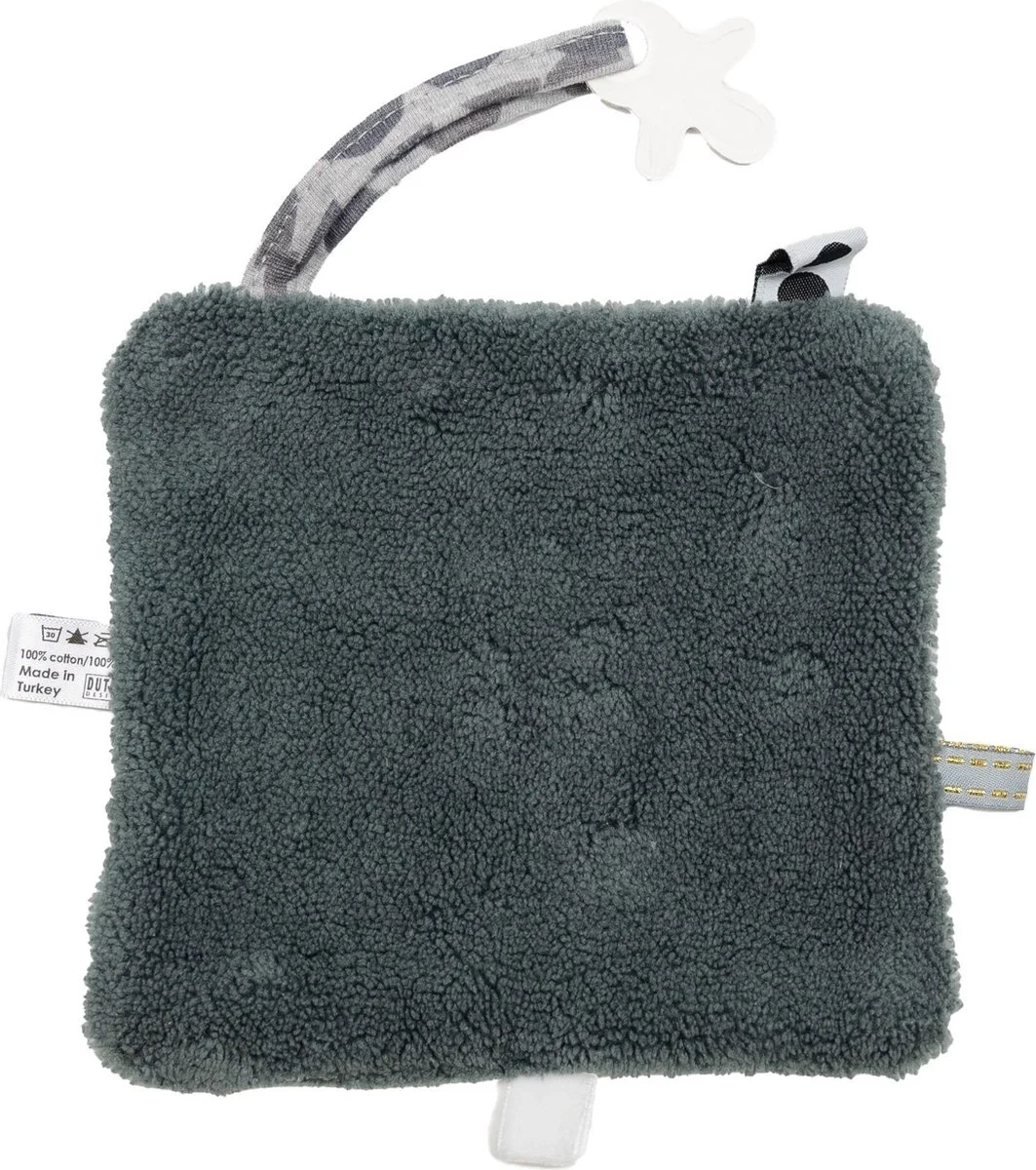 Snoozebaby - Cuddle toy with labels & Card with envelope - Frost Gray - Image 5