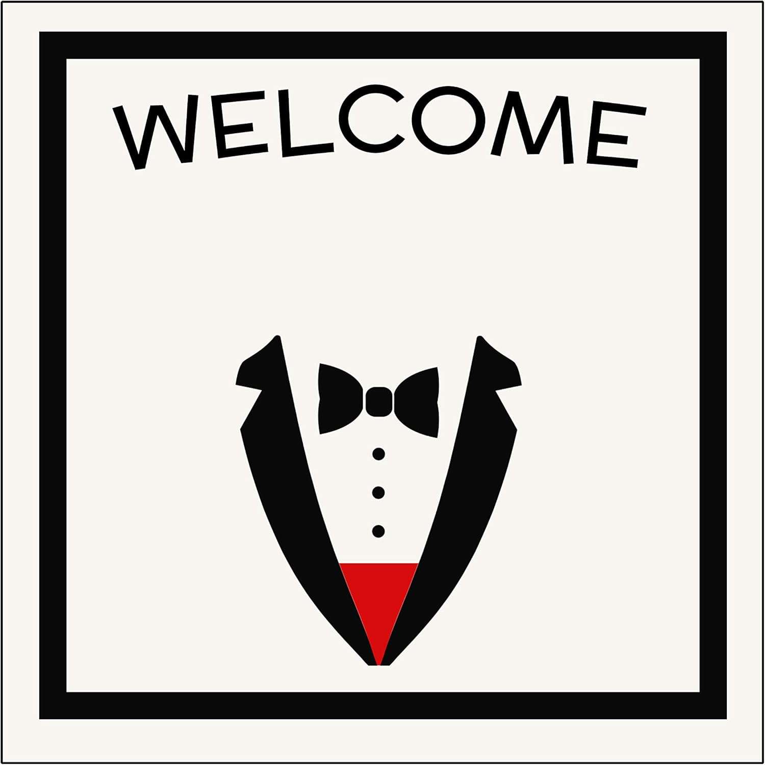 Cozy Cocoon – Swaddle with Hat and Announcement Card – Tuxedo Baby - Image 5