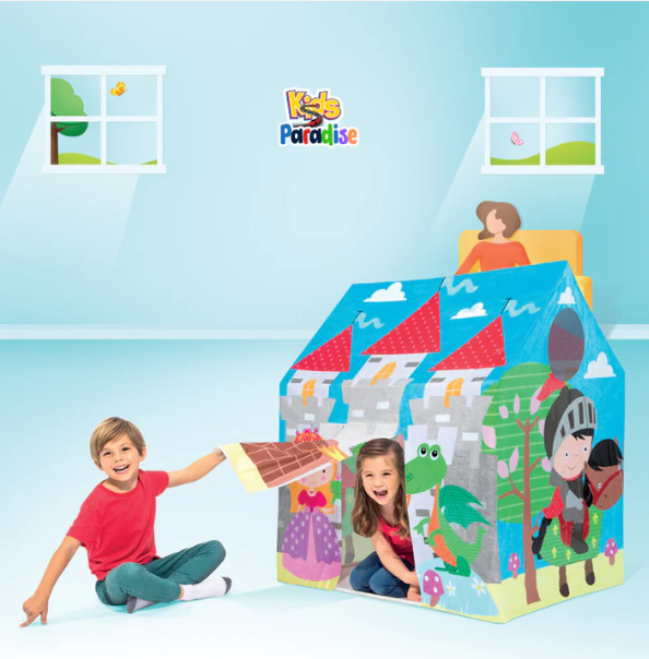 INTEX - Royal Castle Indoor Pop Up Play Tent House - Image 5