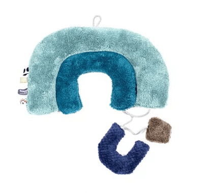 Snoozebaby - Plush Puzzle Rainbow - Gray Mist - Image 4