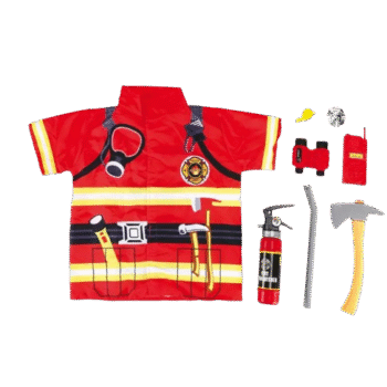 Shuo Xua - Firefighter Costume with Accessories