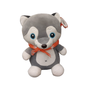 Cuddles Marshmallow Husky - 24 cm