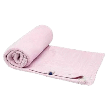Snoozebaby - Stylish Cocooning Cot Blanket - Powder Pink