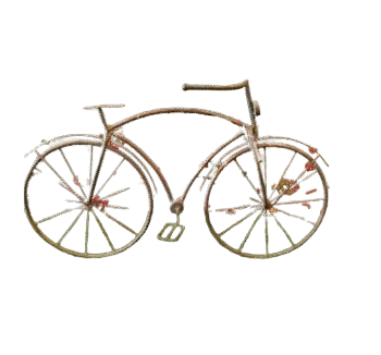 Creative Co-op - Metal Bicycle Wall Plaque - Rust