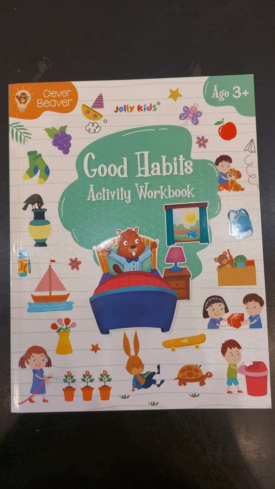 Jolly Kids - Clever Beaver Series - Good Habits Activity Workbook - Age 3+ - Image 2