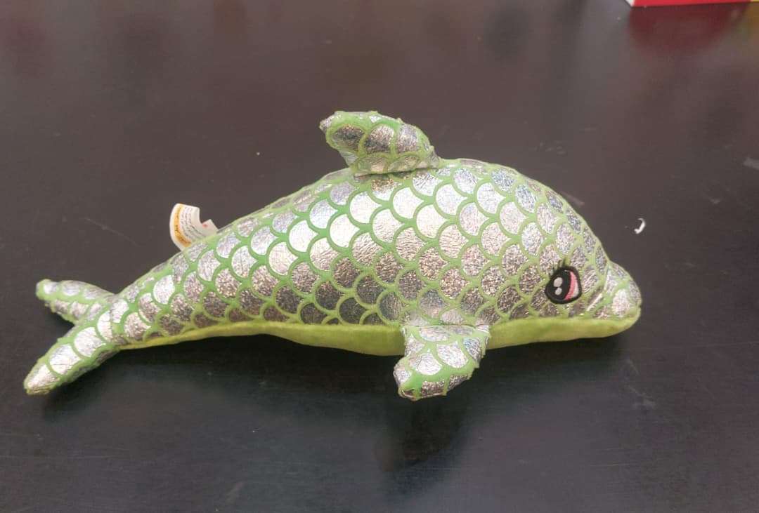 Dolphin Plush - 30cm - Green - TS 259 - Image 2