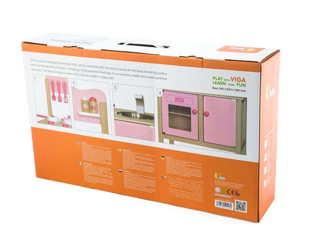 Viga - Angela Kitchen - Pink - Image 3